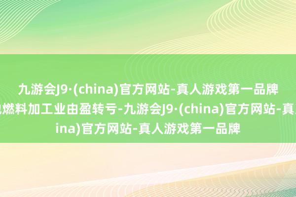 九游会J9·(china)官方网站-真人游戏第一品牌石油煤炭偏执他燃料加工业由盈转亏-九游会J9·(china)官方网站-真人游戏第一品牌