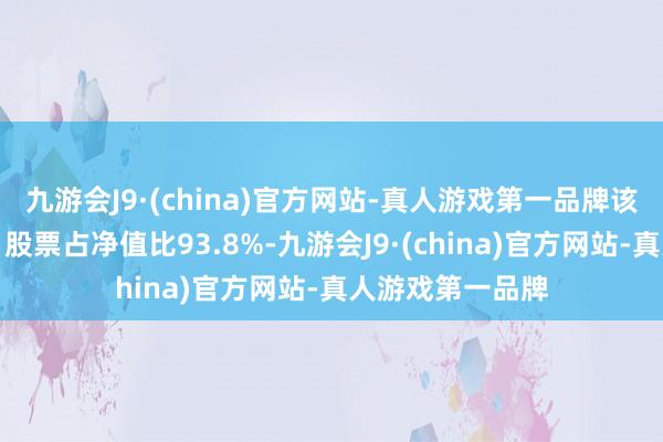 九游会J9·(china)官方网站-真人游戏第一品牌该基金金钱建立：股票占净值比93.8%-九游会J9·(china)官方网站-真人游戏第一品牌